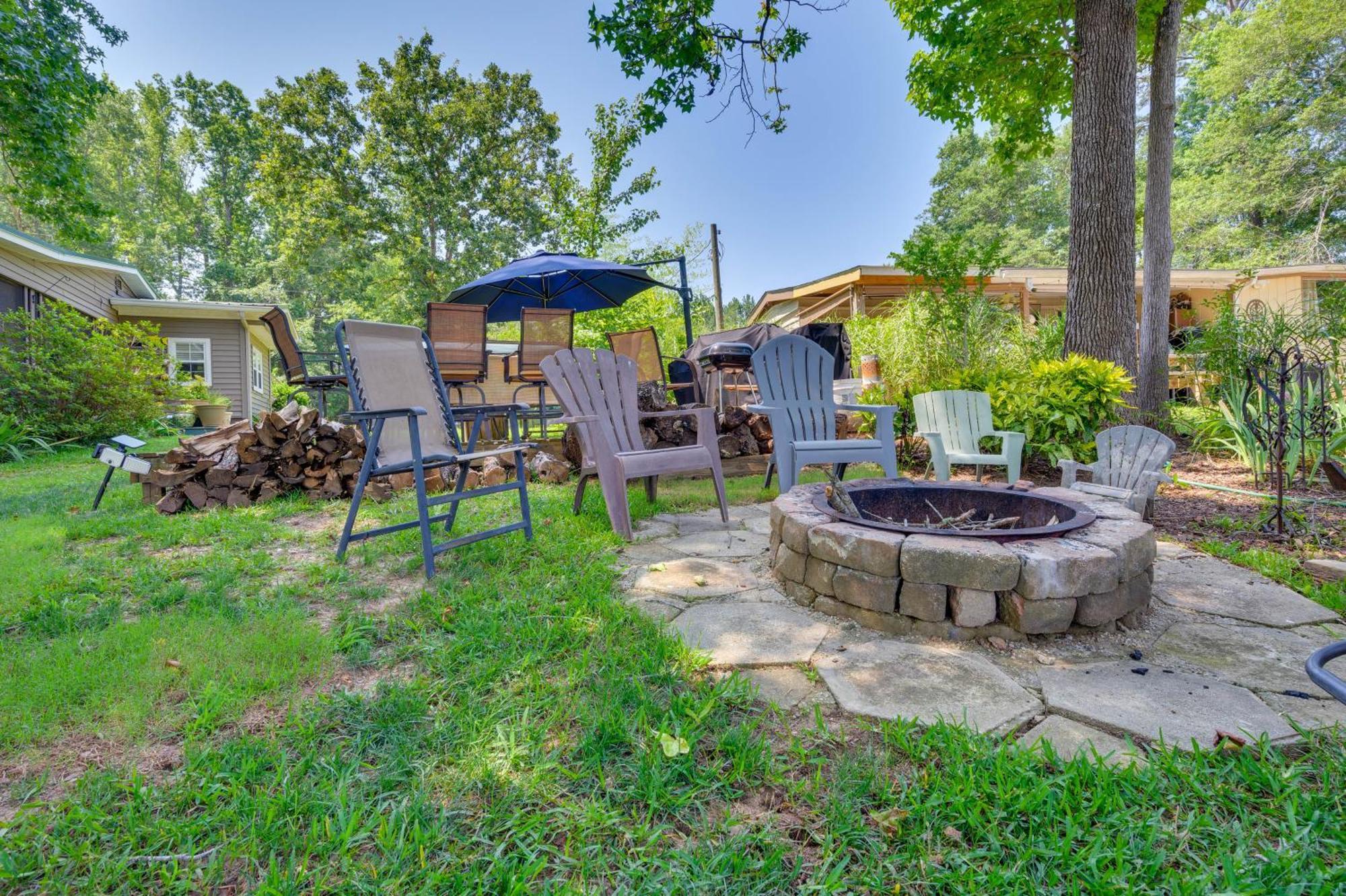 Lake Sinclair Crooked Creek Cottage With Fire Pit! Eatonton Exteriér fotografie