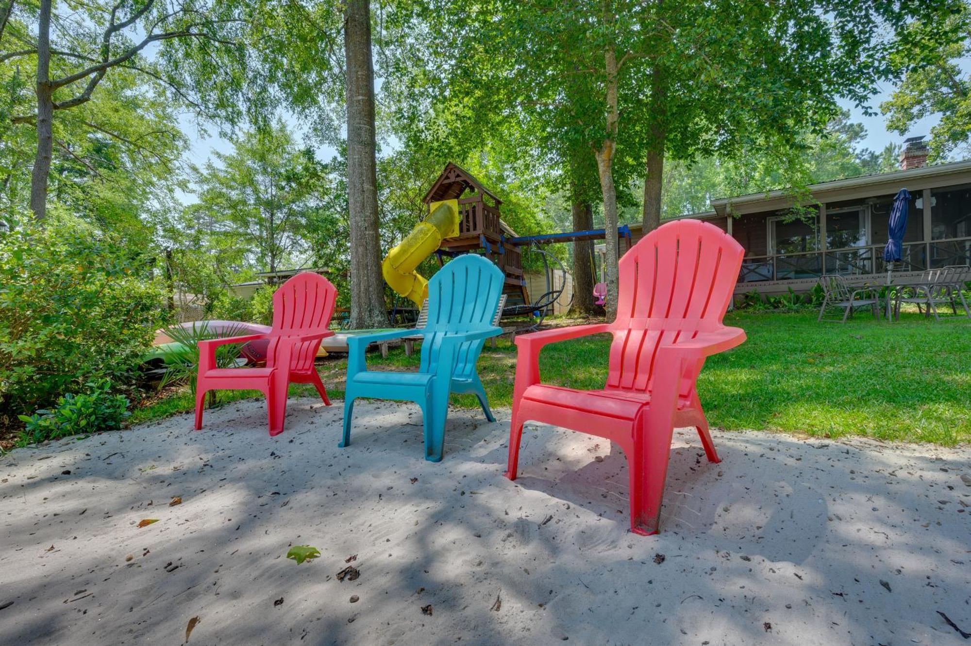 Lake Sinclair Crooked Creek Cottage With Fire Pit! Eatonton Exteriér fotografie